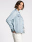 Tencel Lyocell Denim Jacket in Light Wash