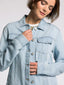 Tencel Lyocell Denim Jacket in Light Wash