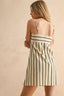 Toffee Twist Mini Dress