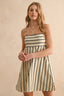 Toffee Twist Mini Dress
