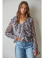 Ruffle Peplum Top