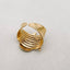 Conch & Shell & Starfish 18K Gold Plated SS Ring - FGS