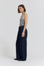 Grey Melange Binding Tank Top