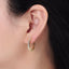 24k Gold Filled Hoop Earrings