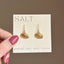 SCALLOP SEASHELL HOOK EARRINGS|18k gold