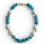 Beaded Turquoise & Pearl Necklace