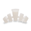 Classic Hair Clip | Large | Coconut White