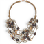 Chunky Coastal Bead Pearl Necklace