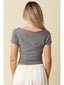 Angela Boat Neck Tee