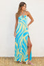 Oceanic Drift Maxi Dress