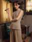 Metallic Knit Pants