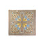 Art Deco Fan Print Satin Square Bandana Scarf - Hallelu Clothing Boutique