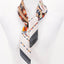 Artistic Geometric Print Scarf - Hallelu Clothing Boutique