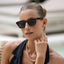 Atlas Acetate Rectangular Sunglasses - Hallelu Clothing Boutique