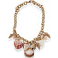 Avalon Chunky Gold Chain Seashell Necklace - Hallelu Clothing Boutique