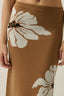 Hibiscus Knit Maxi Skirt