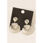 Gold Dipped Seashell Dangle Earrings