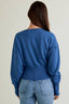 Blue Hour Button Up Top
