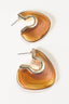 Acrylic Marble Hoops