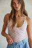Lilac Eyelet Cami Top