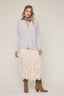 Ruffle Whispers Midi Skirt