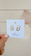 Huggie Hoop Earrings 18k Gold Plated