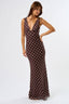 Poised In Polka Maxi Dress