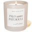 Palo Santo Patchouli 15 oz Soy Candle, Matte Jar- Home Decor