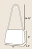 Intricate Paper Weave Envelope Clutch Bag
