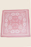 Light Paisley Design Square Bandana Scarf