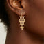 Bar Cascade Drop Earrings - Hallelu Clothing Boutique