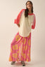 Blue Skies & Blossoms Maxi Skirt