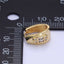 14K Gold Filled Dome Hoop Earrings