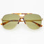 Logan Acetate Aviator Unisex Sunglasses