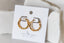 Beaded Hoop Earrings 18k Gold Plated - Hallelu Clothing Boutique
