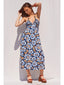 Blue Bloom Maxi Dress - Hallelu Clothing Boutique