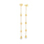 Box Chain Bead Dangle Earrings - Hallelu Clothing Boutique
