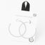 Braided Open Hoop Earrings - Hallelu Clothing Boutique
