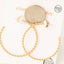 Braided Open Hoop Earrings - Hallelu Clothing Boutique