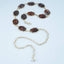 Tortoise Cabochon Gold Chain Belt