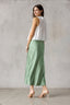 Satin Soiree Midi Skirt