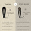 Snap Clip | Bronze | 6 Count