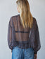 Polka Dot Mock Top