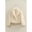 Pearl Plush Fur Jacket