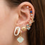 10 Pair Mixed Sea Life Stud Earrings Set