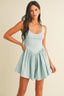 Blue Belle Romper