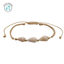 Sunbaked Braided Shell Bracelet