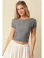 Angela Boat Neck Tee