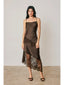 Umber Brown Sleeveless Dress