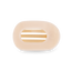 Round Flat Hair Clip | Small | Almond Beige